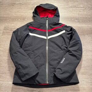 Spyder Jacket Womens 4 Black Womens Volt GORE TEX Shell‎ Full Zip Hooded Skiing